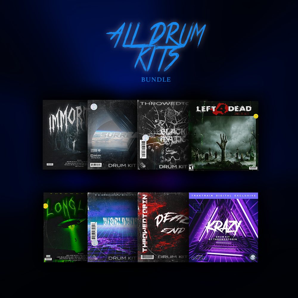 Drum Kit Bundle For Trap and Hip-Hop Producers