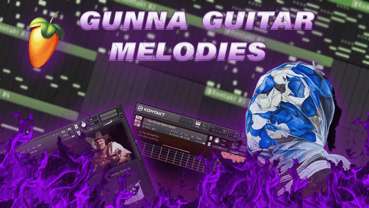 How To Make GUITAR Melodies For Gunna
