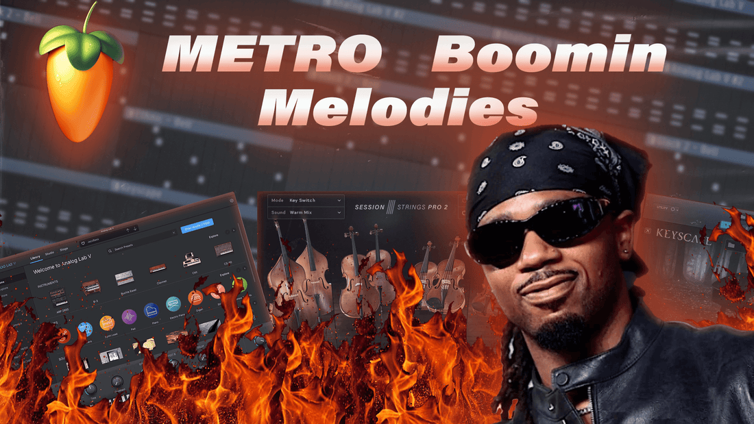 How To Make DARK Metro Boomin Type Melodies