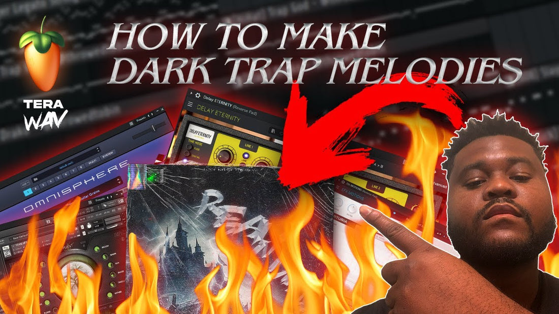 HOW TO MAKE DARK TRAP MELODIES (FL STUDIO COOKUP)